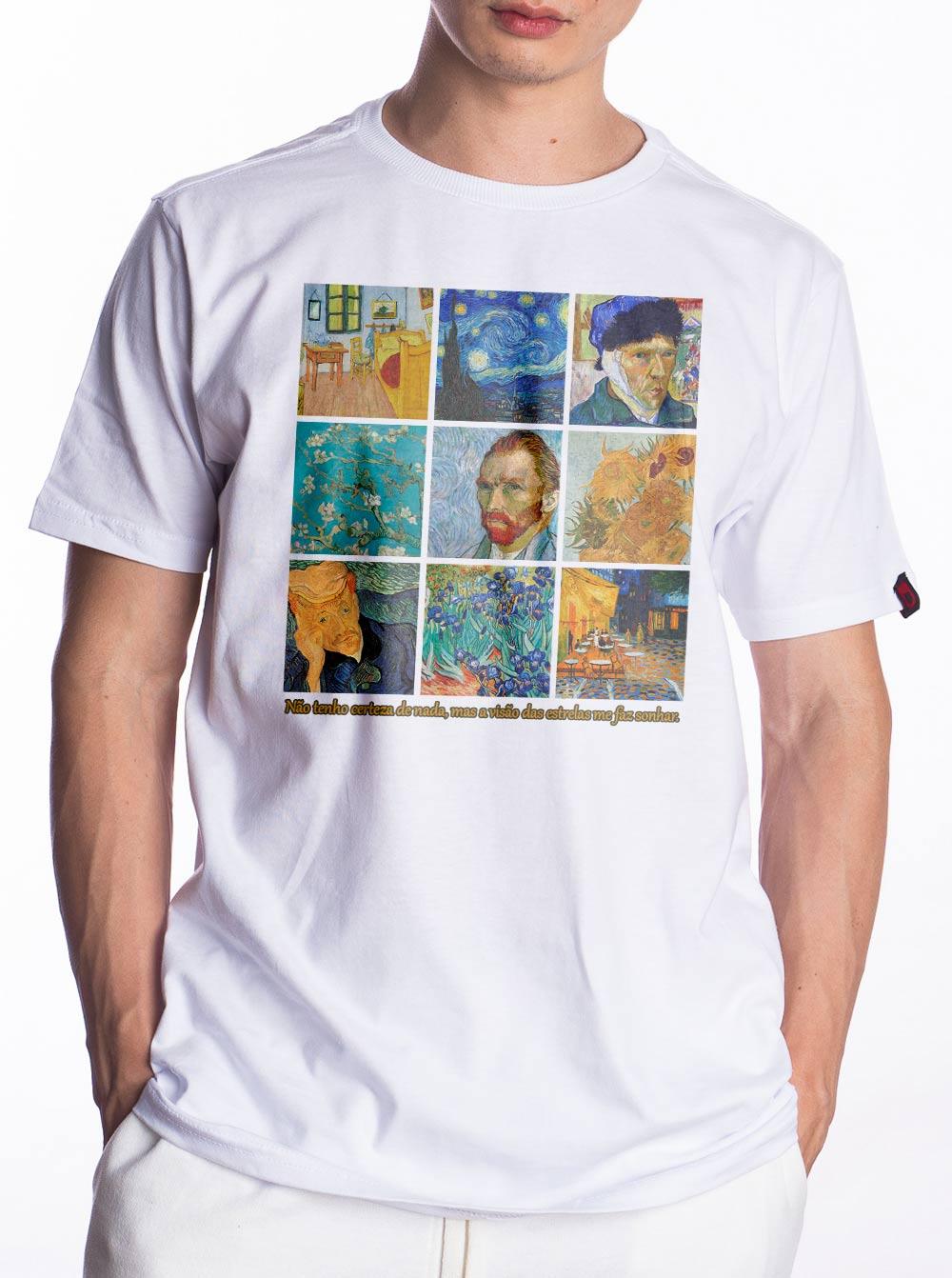 Camiseta Van Gogh Obras - Cápsula Shop