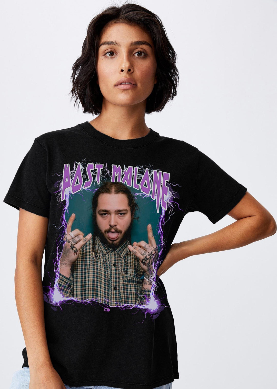 Baby Look Post Malone RockStar Diva - Cápsula Shop