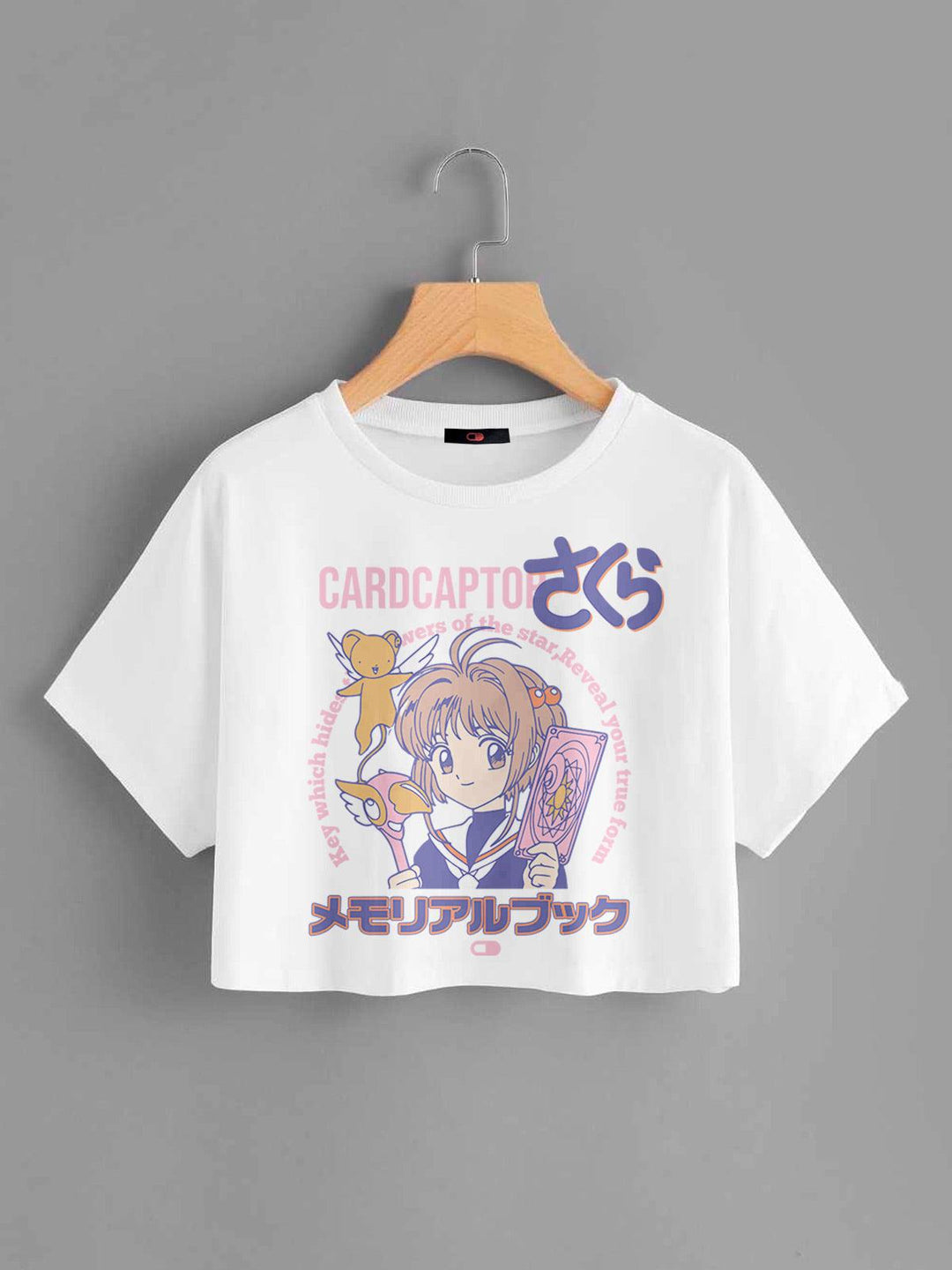 Cropped Sakura Cardcaptor Magia - Cápsula Shop