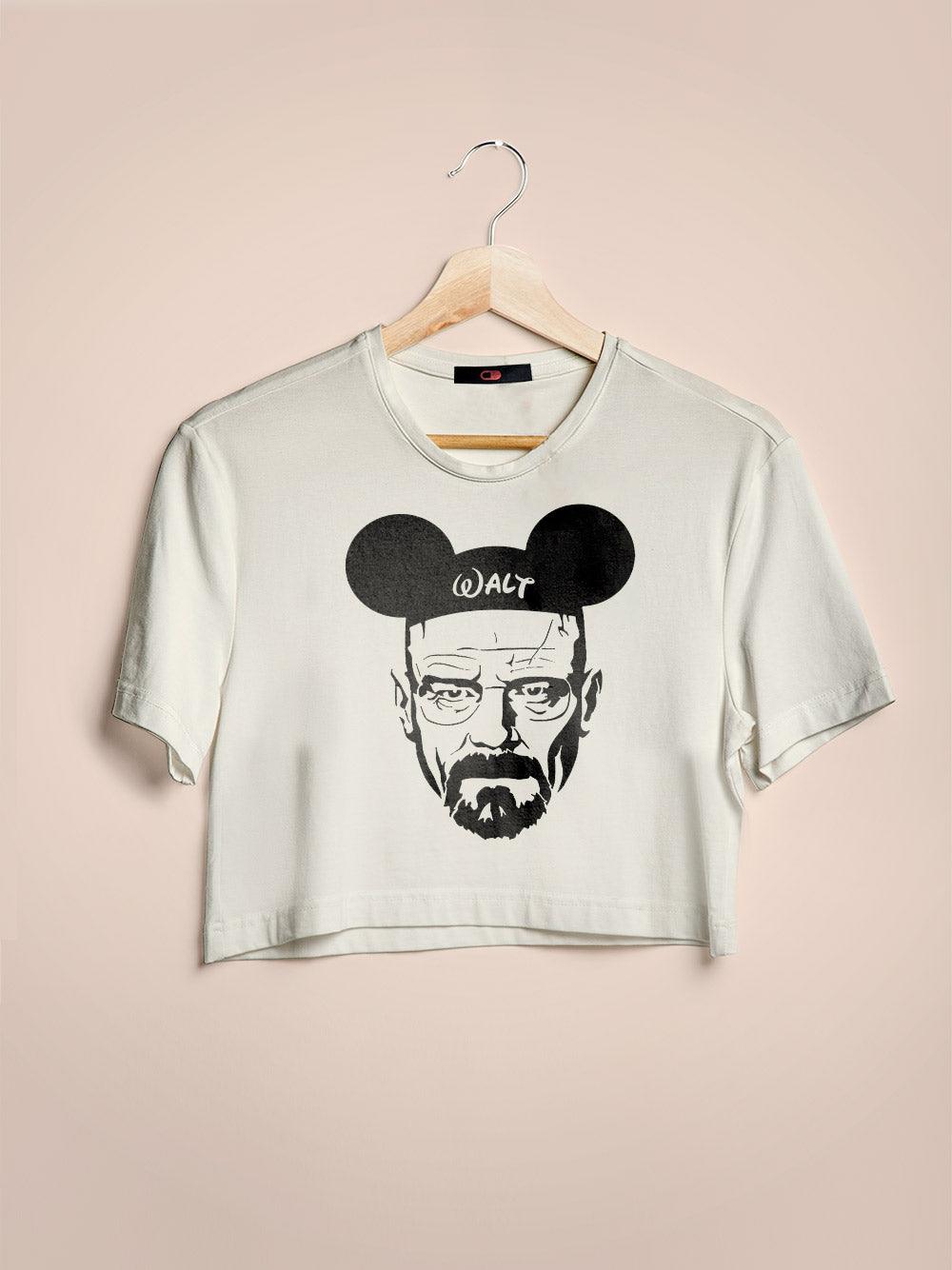 Cropped Breaking Bad Walt Disney - Cápsula Shop