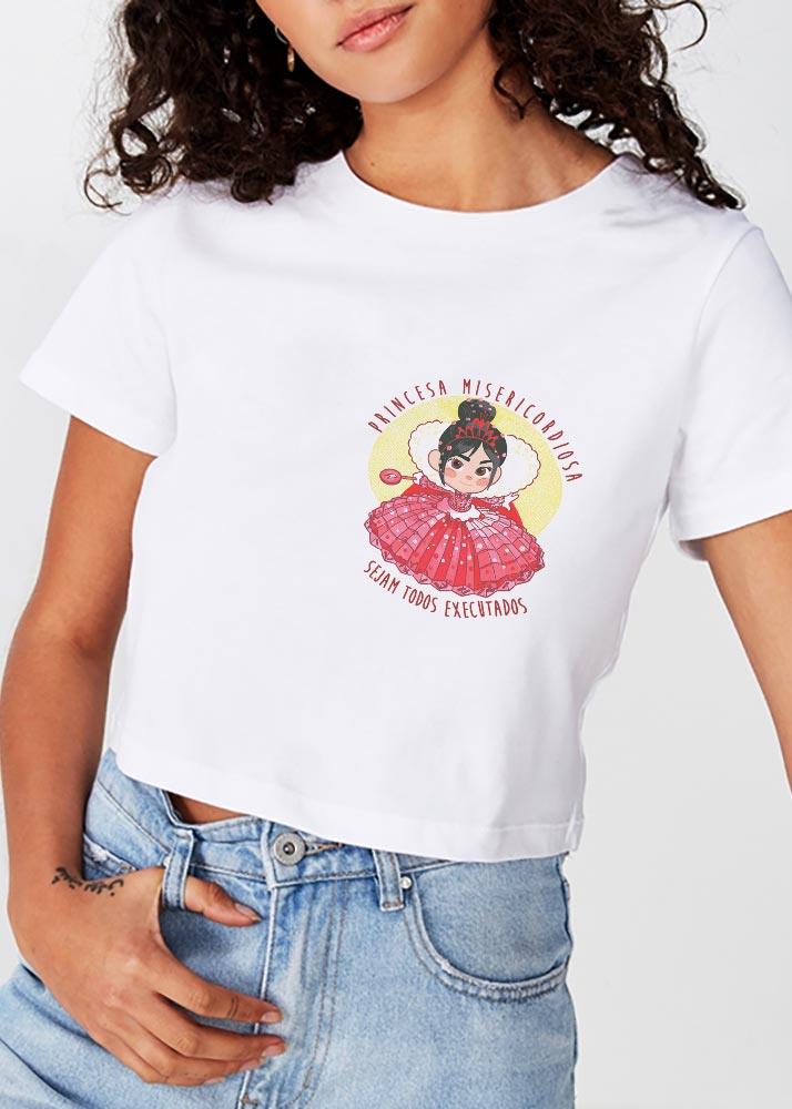 Cropped Princesa Vanellope - Cápsula Shop