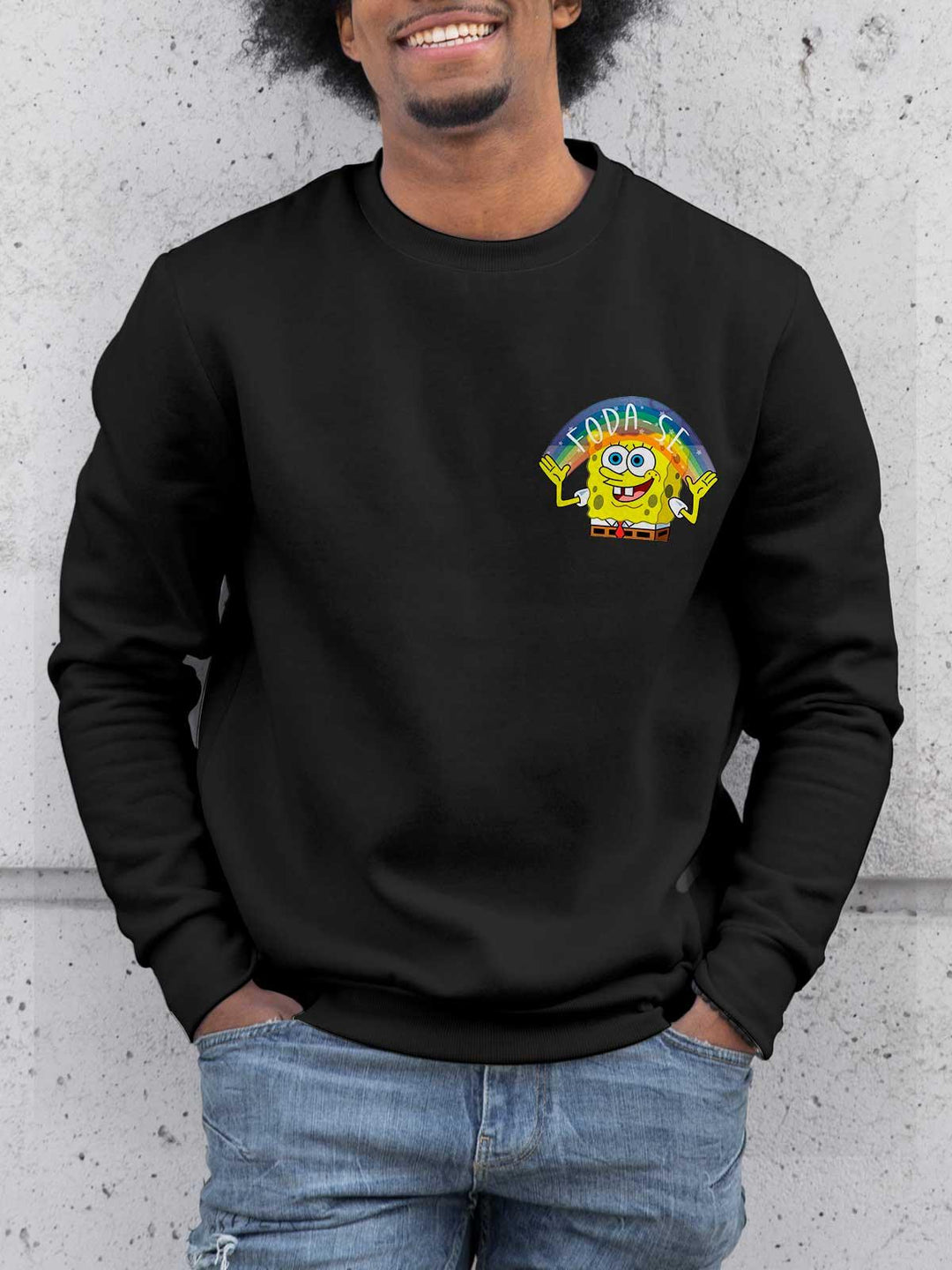 Blusa de Moletom Bob Foda-se Bolso - Cápsula Shop