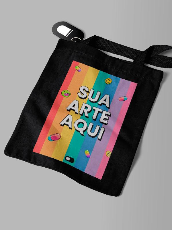 Ecobag Preta Personalizada - Cápsula Shop