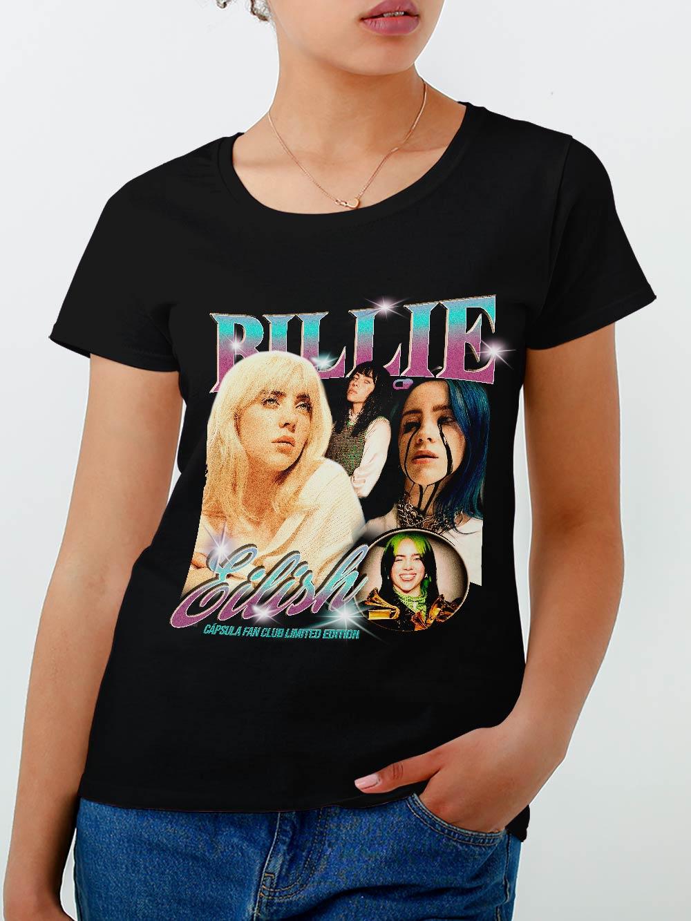 Baby Look Billie Eilish Fan Club - Cápsula Shop