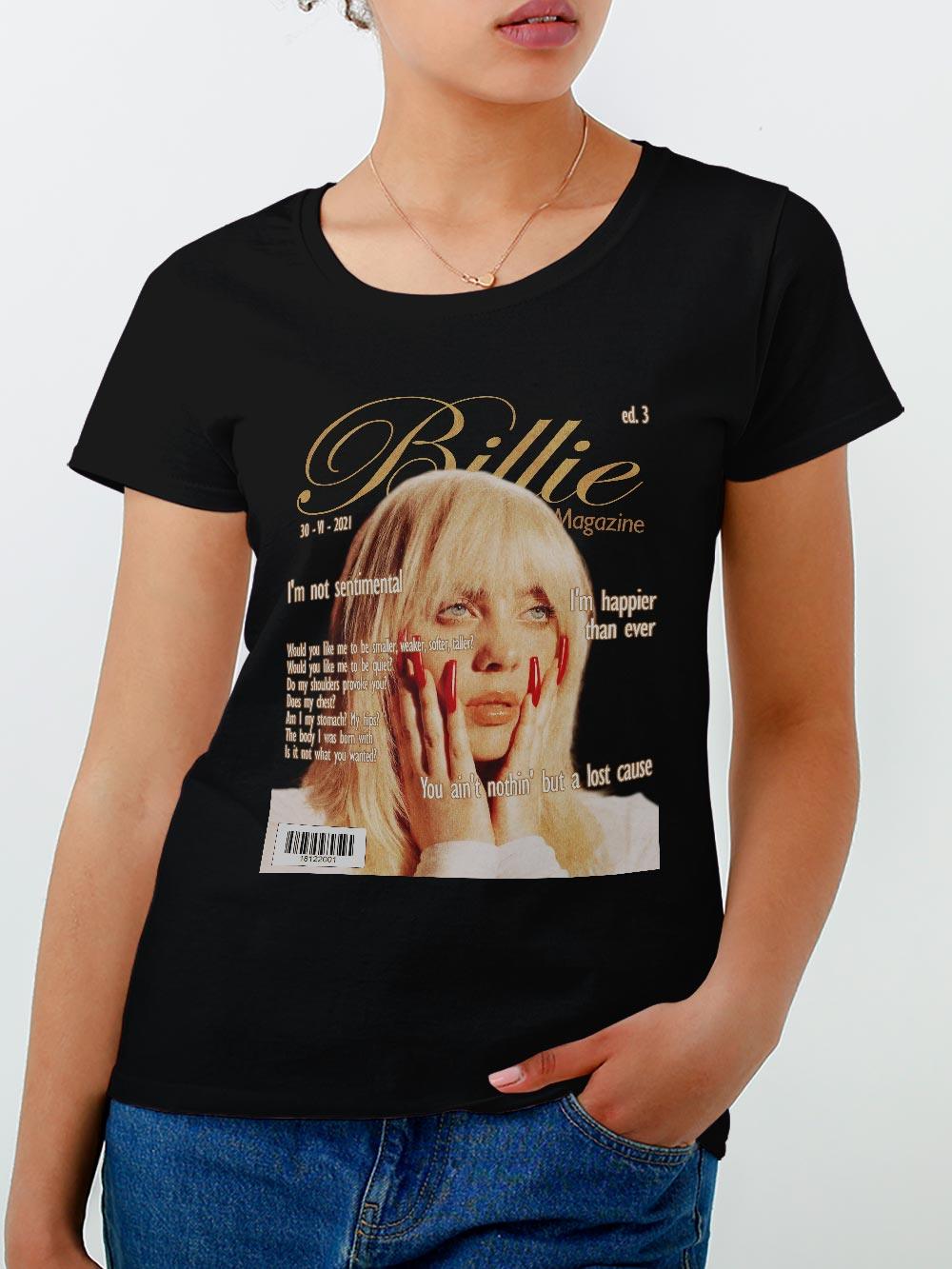 Baby Look Billie Eilish Magazine DoisL - Cápsula Shop