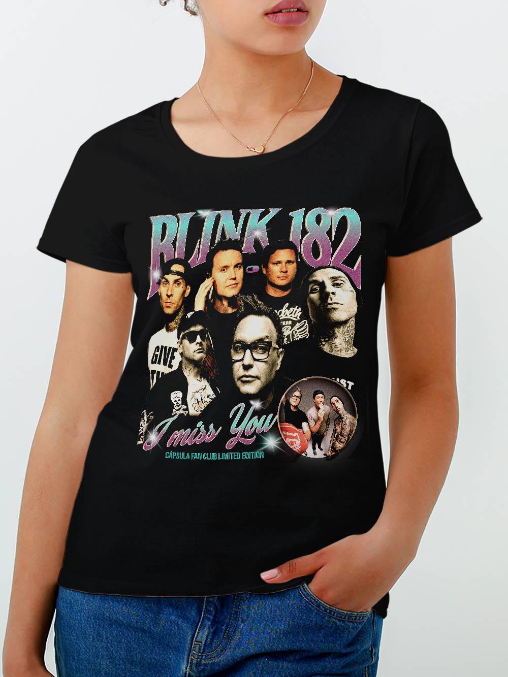 Baby Look Blink 182 Fan Club - Cápsula Shop