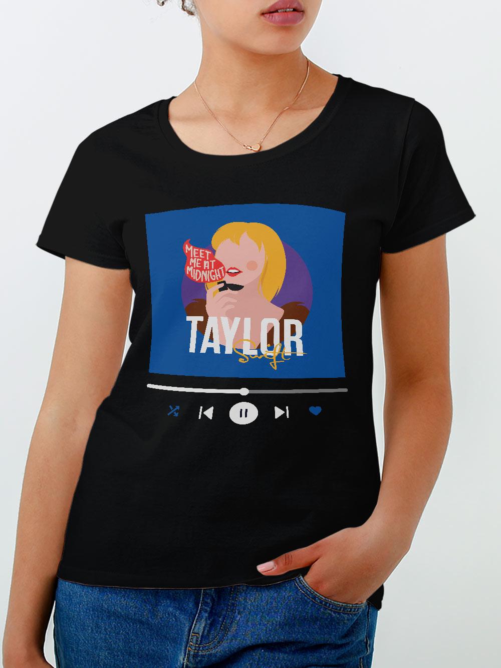 Baby Look Taylor Swift Midnights Rebobina - Cápsula Shop