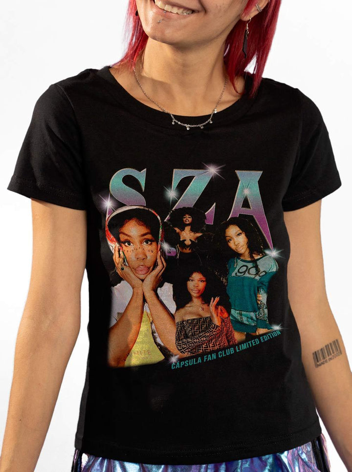 Baby Look SZA Fan Club - Cápsula Shop