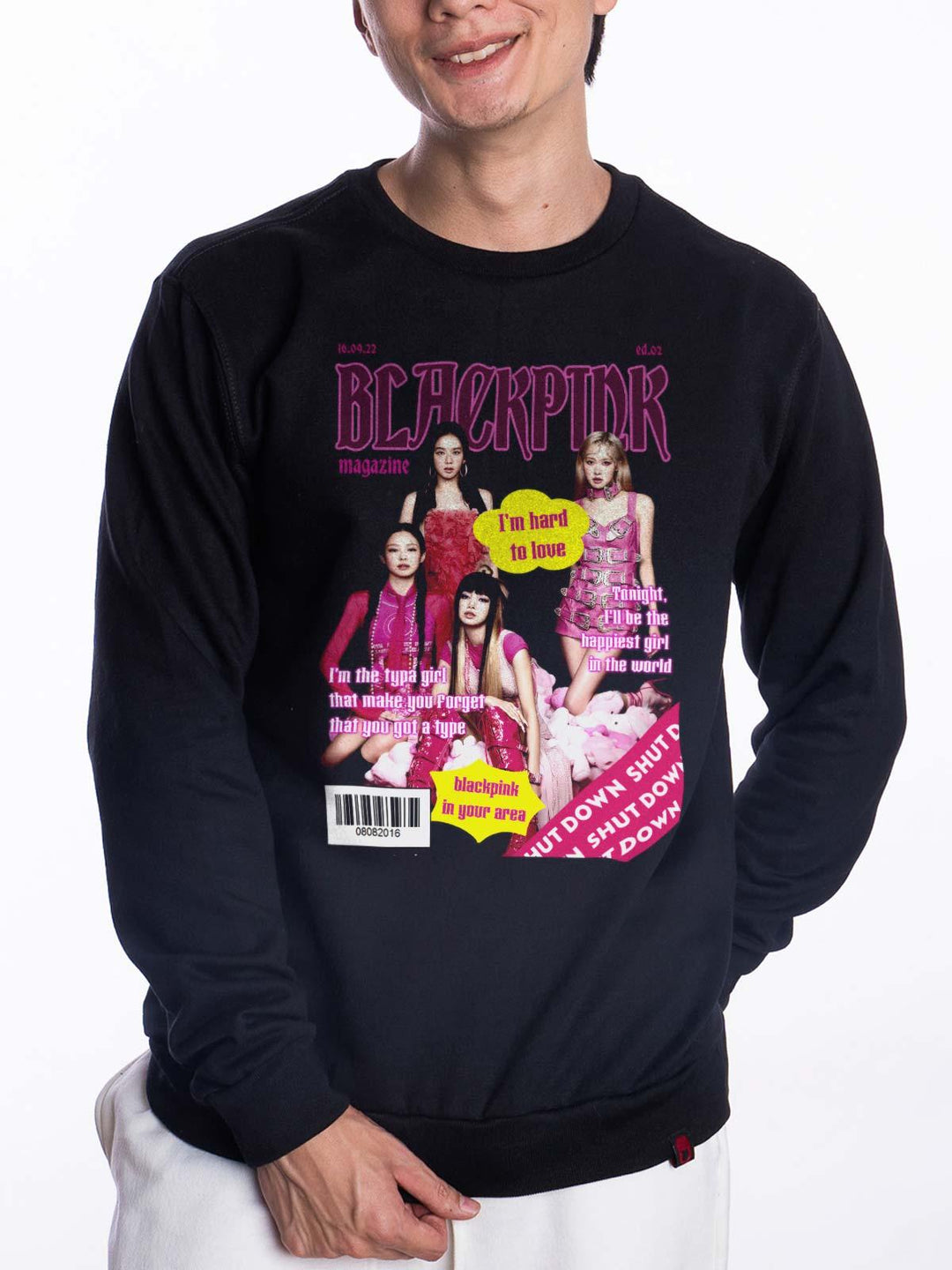 Blusa de Moletom Blackpink Magazine DoisL - Cápsula Shop