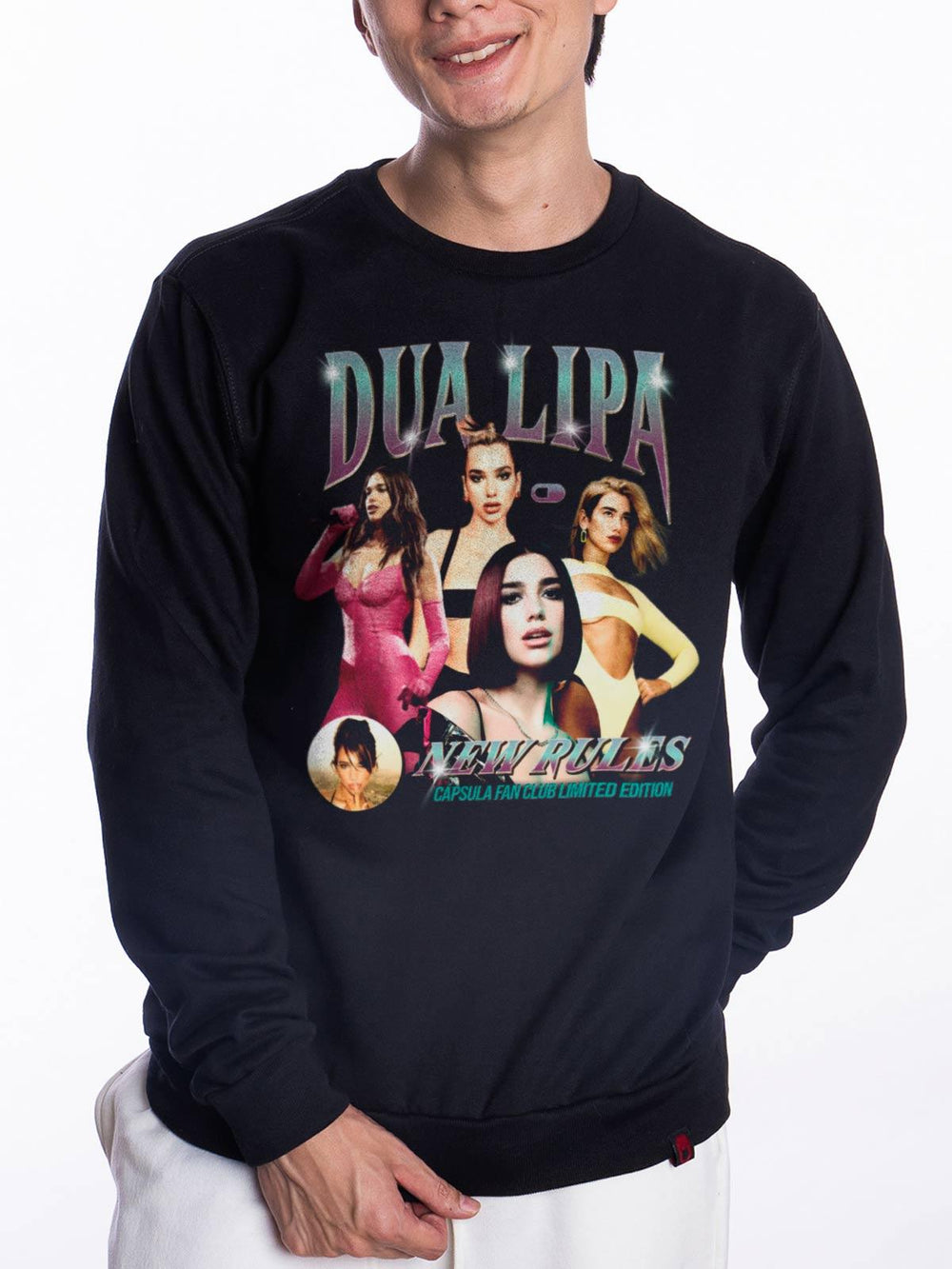 Blusa de Moletom Dua Lipa Fan Club - Cápsula Shop