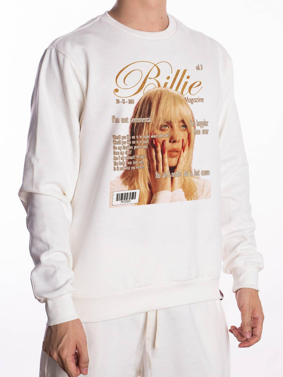 Blusa de Moletom Billie Eilish Magazine DoisL - Cápsula Shop