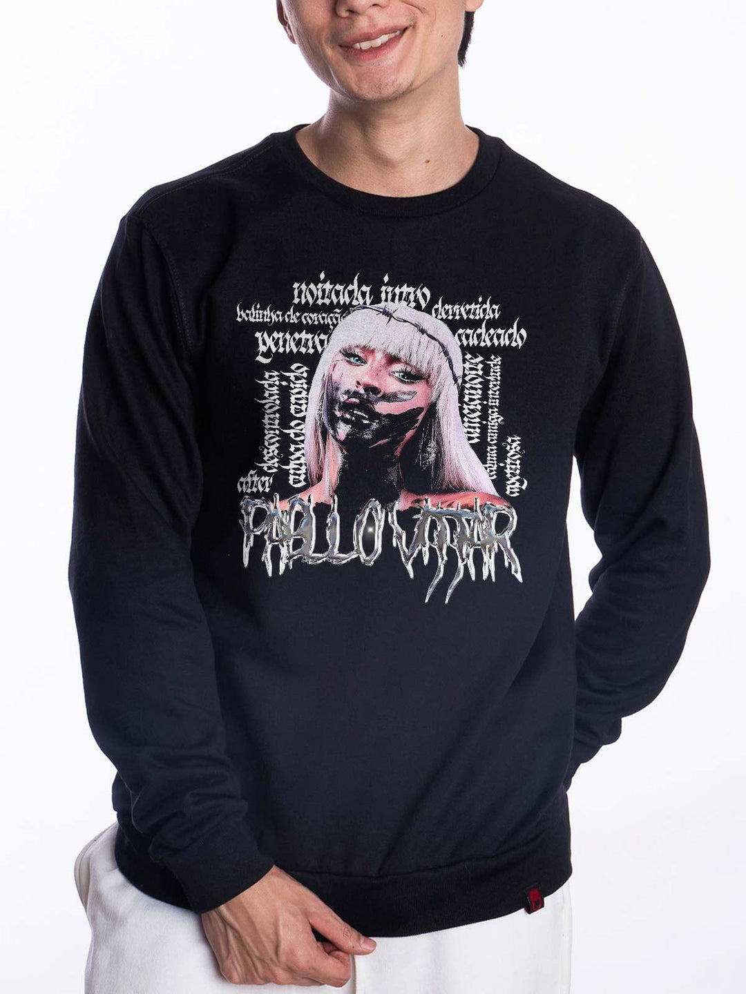 Blusa de Moletom Pabllo Vittar Noitada Tracklist DoisL - Cápsula Shop