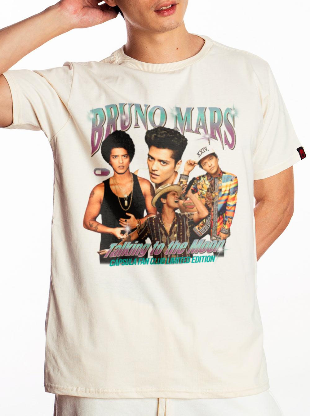 Camiseta Bruno Mars Fan Club - Cápsula Shop