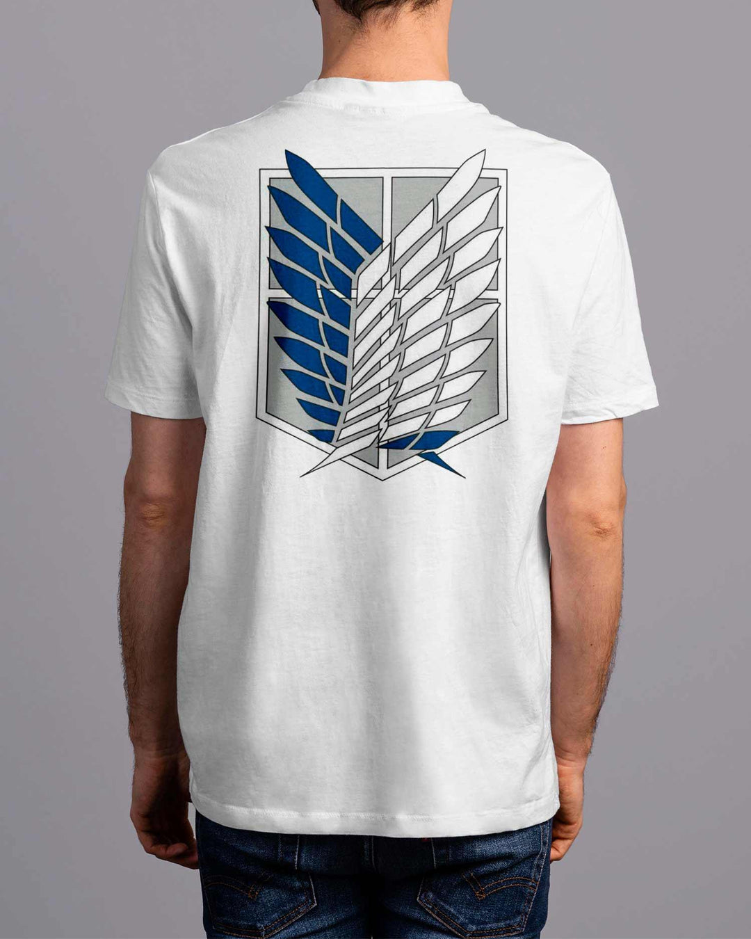 Camiseta Attack On Titan Brasão - Cápsula Shop