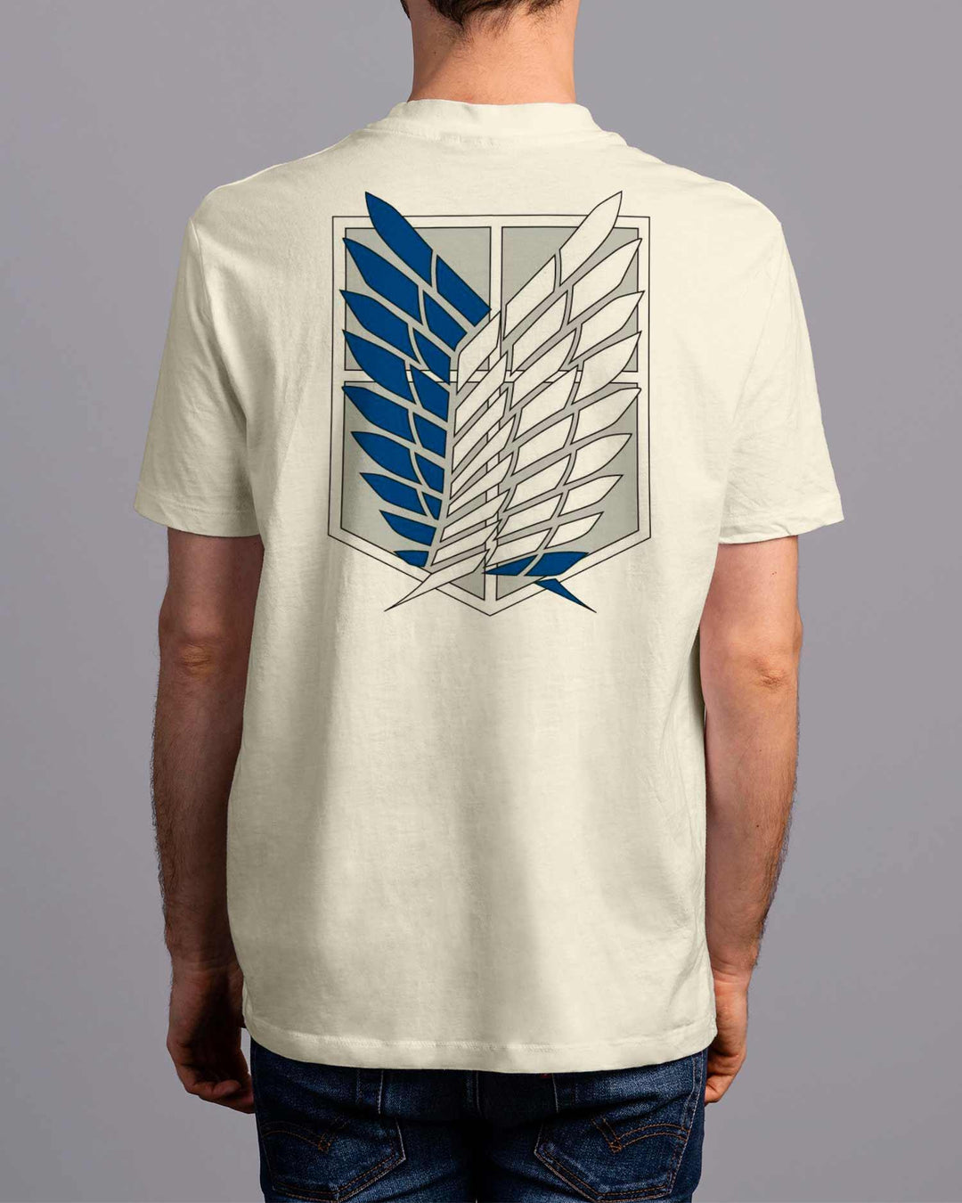 Camiseta Attack On Titan Brasão - Cápsula Shop