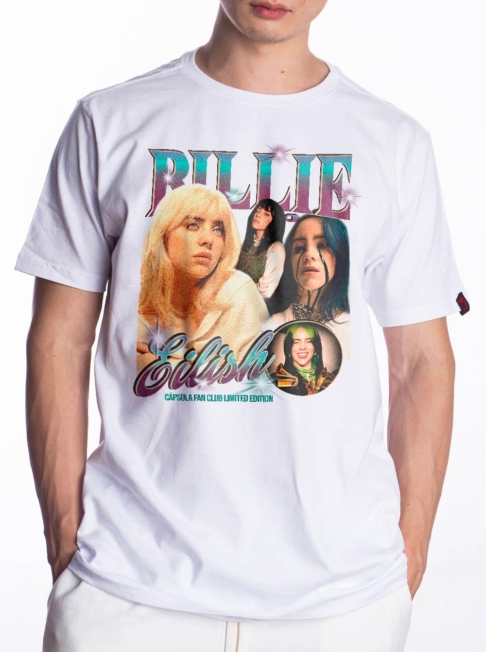 Camiseta Billie Eilish Fan Club - Cápsula Shop