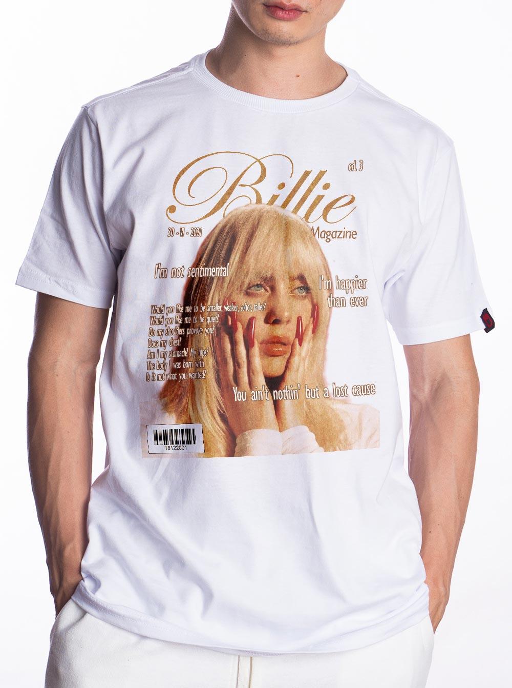 Camiseta Billie Eilish Magazine DoisL - Cápsula Shop