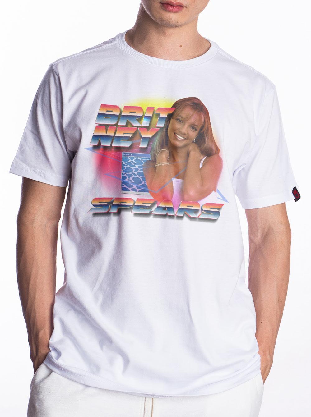 Camiseta Britney Spears Rebobina - Cápsula Shop