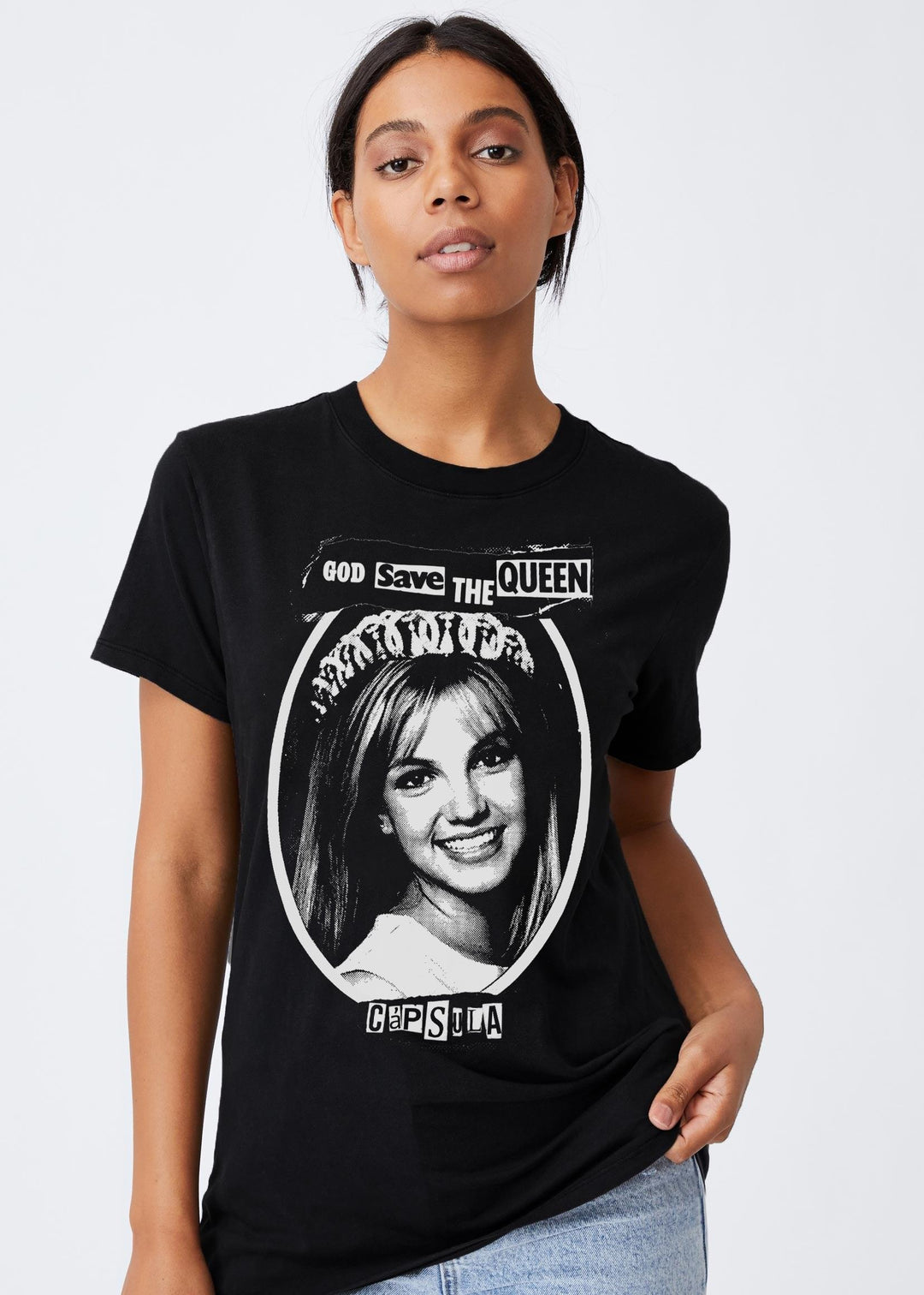 Baby Look Britney God Save the Queen Diva - Cápsula Shop