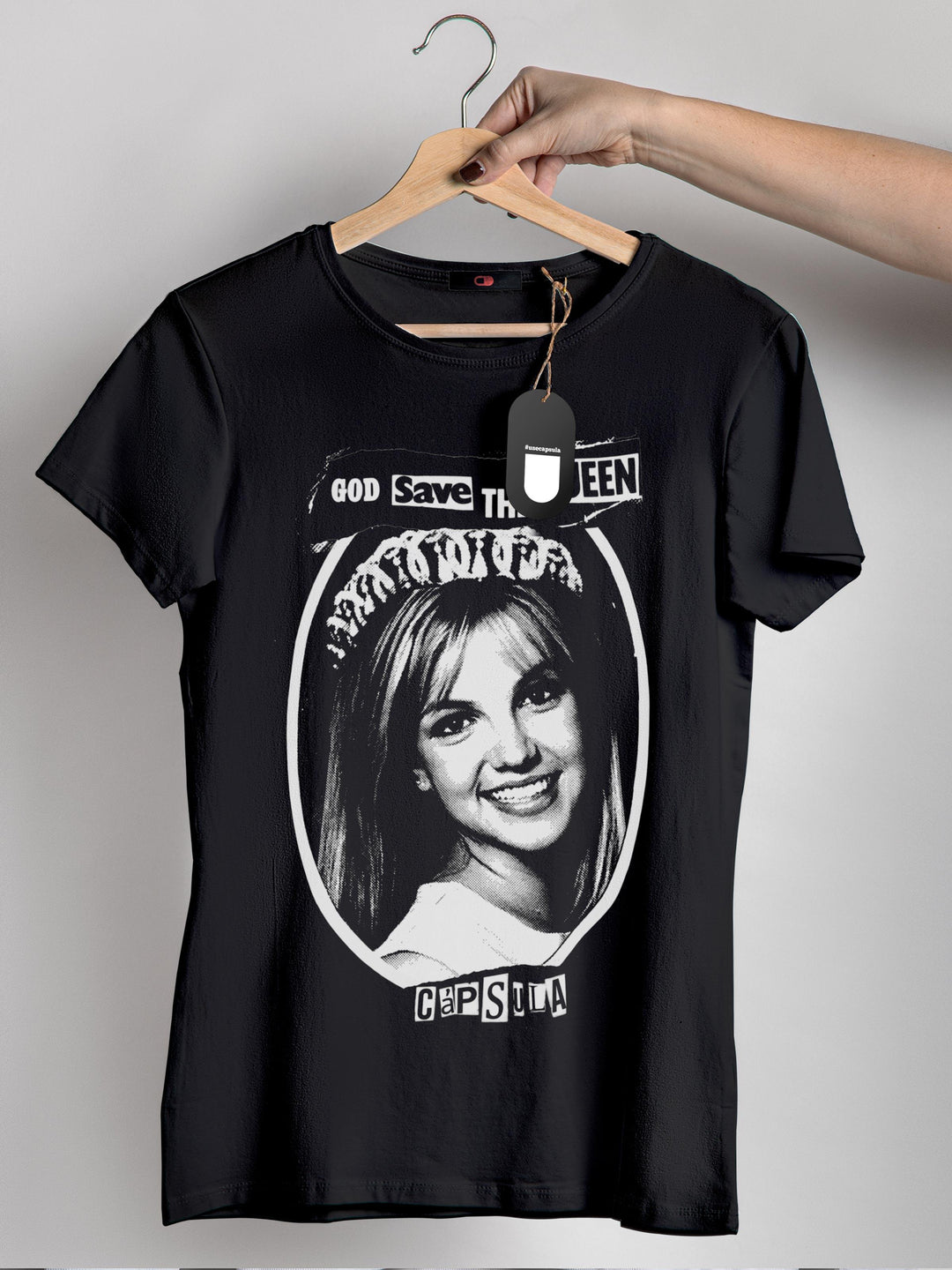 Baby Look Britney God Save the Queen Diva - Cápsula Shop