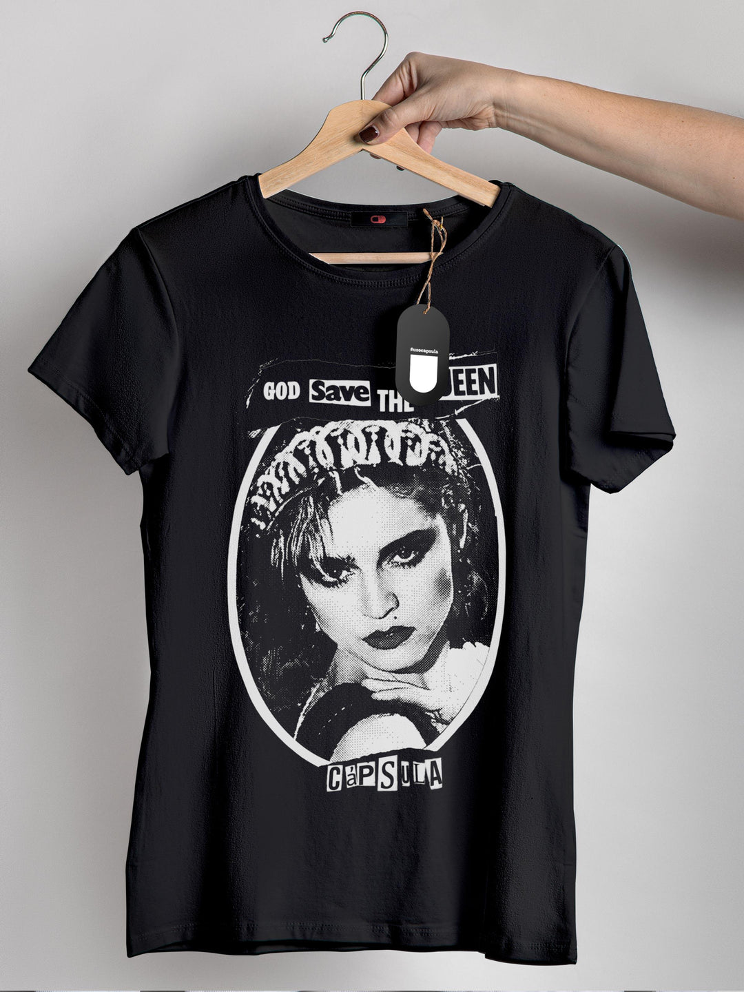 Baby Look Madonna God Save The Queen Diva - Cápsula Shop