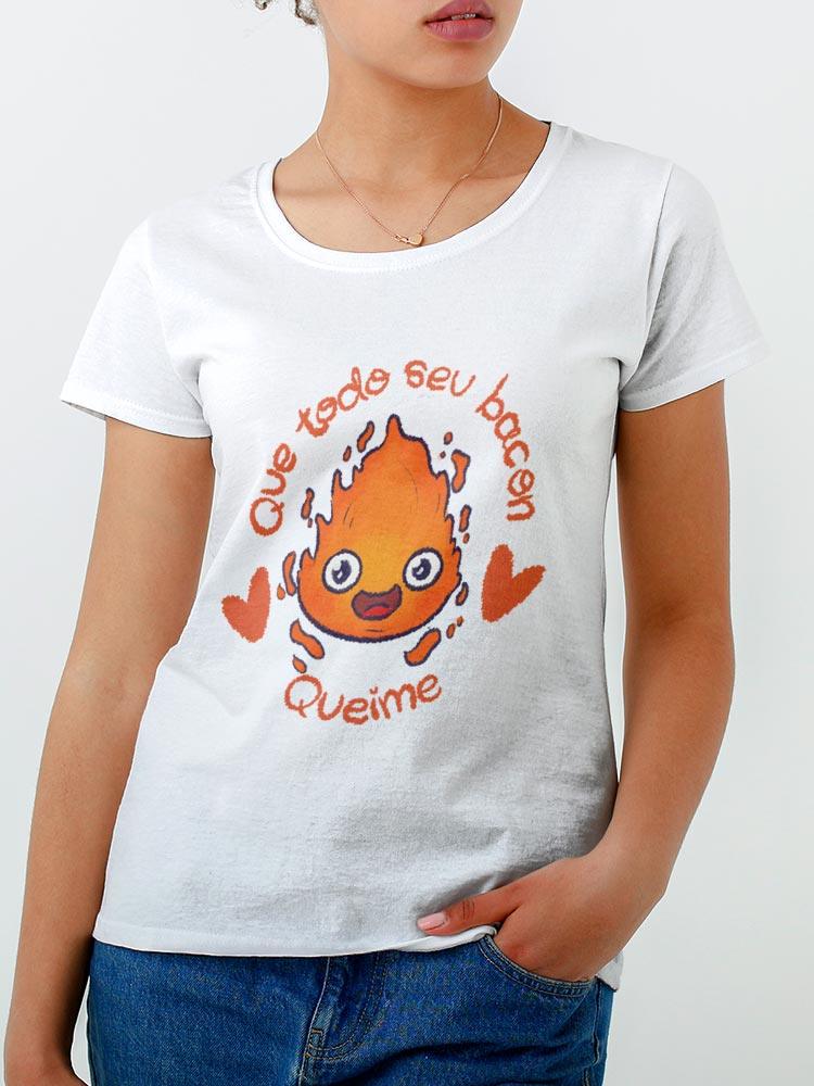 Baby Look Calcifer Denise Ilustra - Cápsula Shop