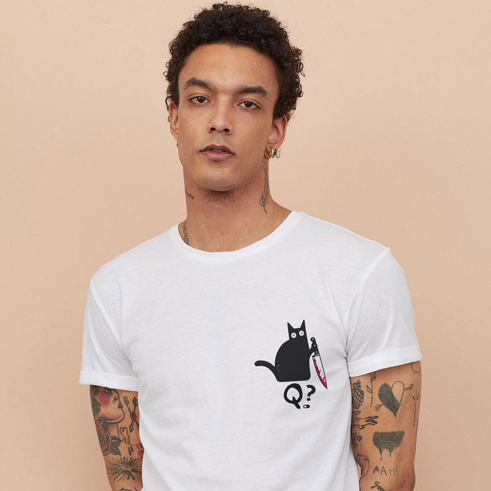 Camiseta Gato Q? - Cápsula Shop