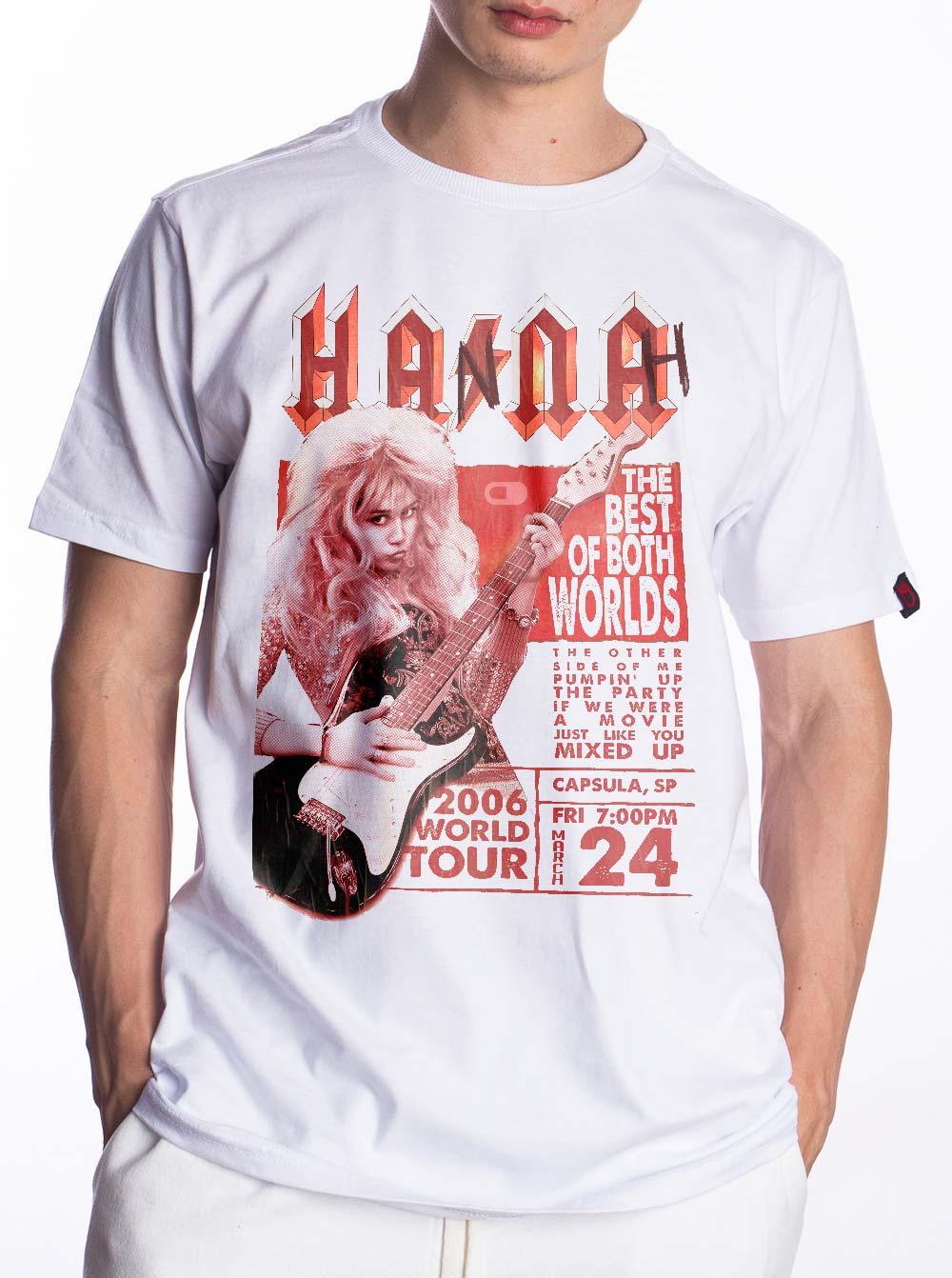 Camiseta Hannah Montana Rock Poster - Cápsula Shop