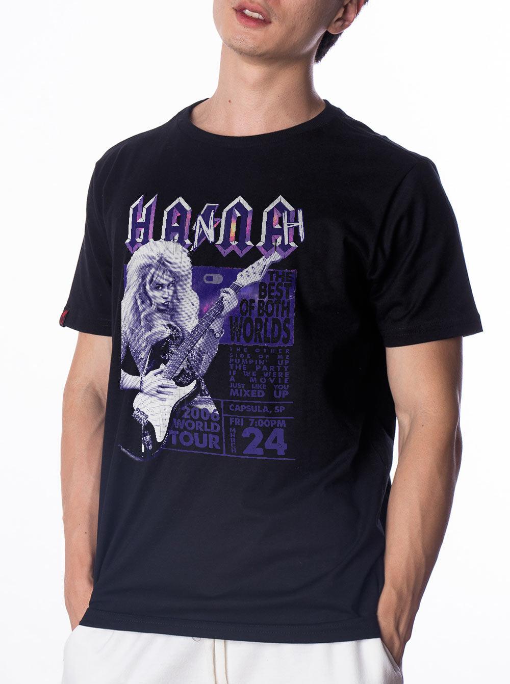 Camiseta Hannah Montana Rock Poster - Cápsula Shop