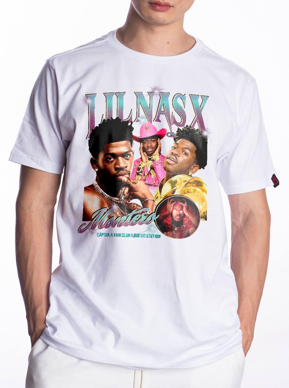 Camiseta Lil Nas X Fan Club - Cápsula Shop