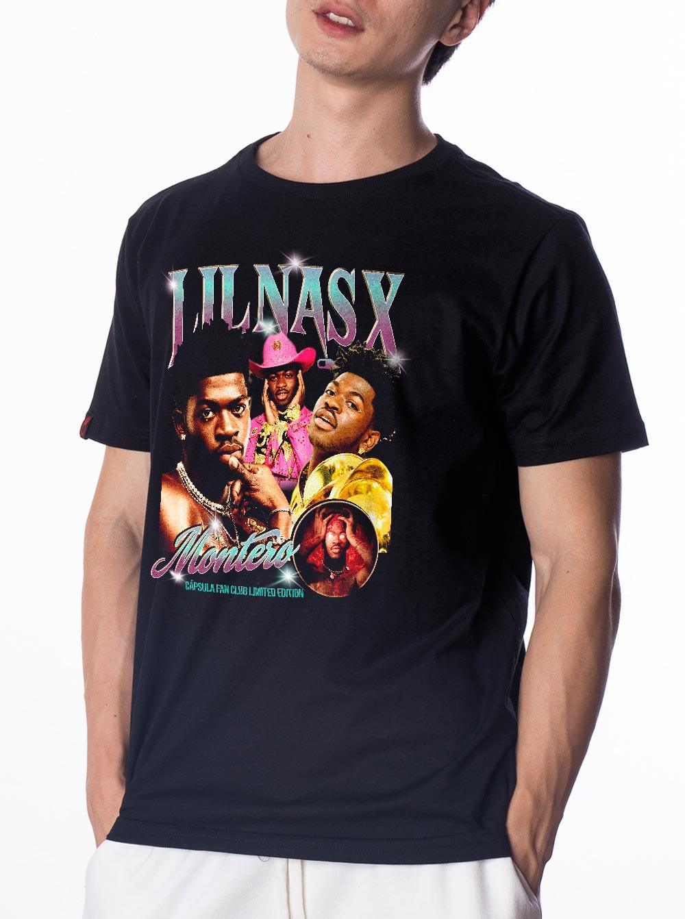 Camiseta Lil Nas X Fan Club - Cápsula Shop