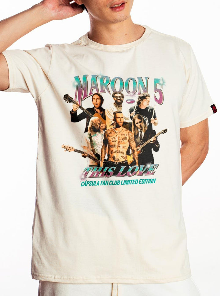 Camiseta Maroon 5 Fan Club - Cápsula Shop