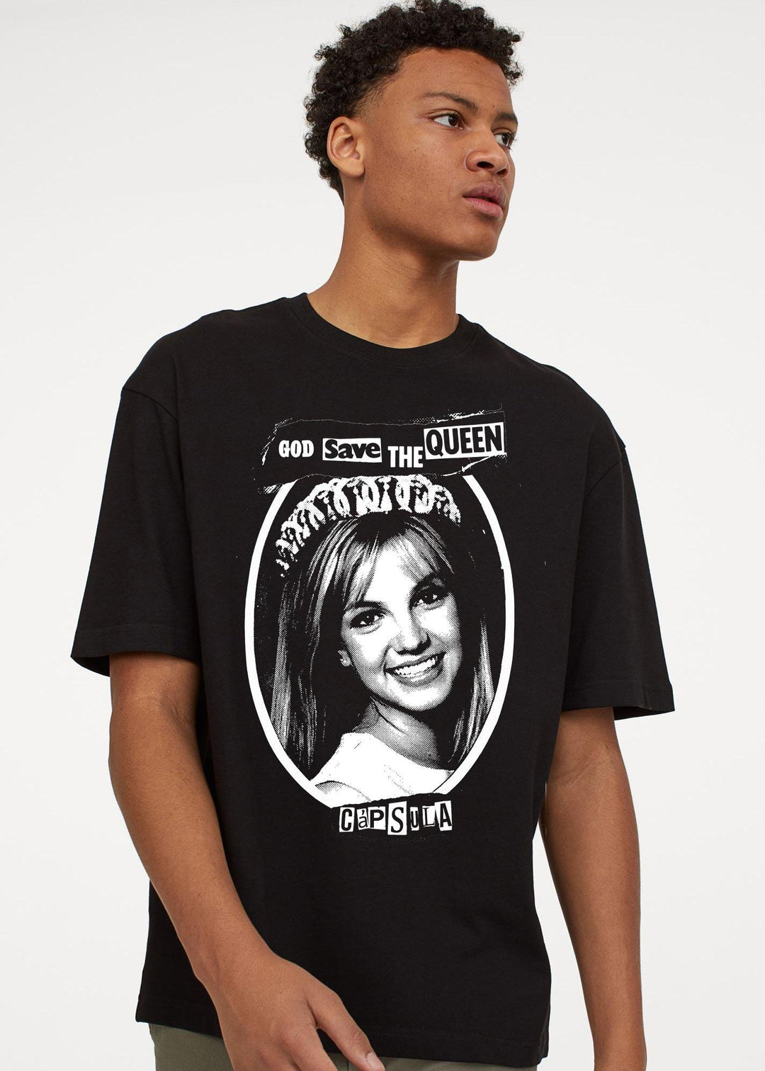 Camiseta Britney God Save The Queen Diva - Cápsula Shop