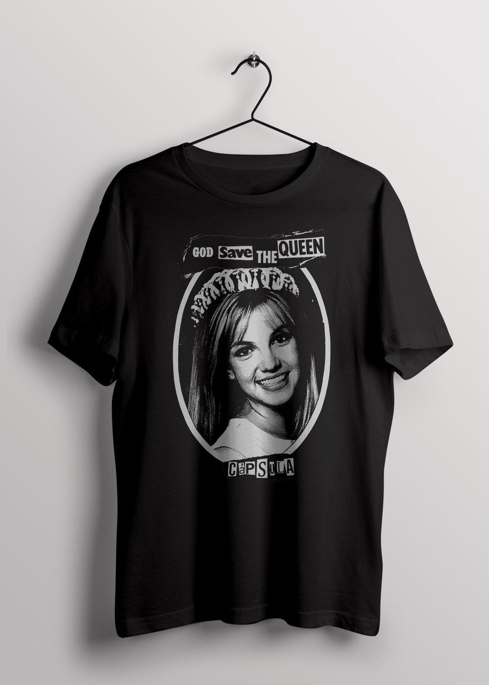 Camiseta Britney God Save The Queen Diva - Capsula Shop