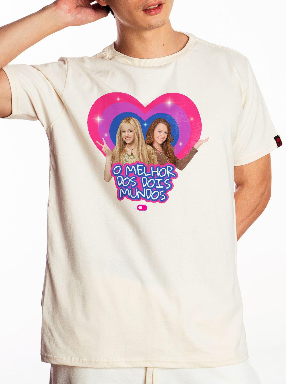 Camiseta O Melhor Dos Dois Mundos Hannah Montana - Cápsula Shop