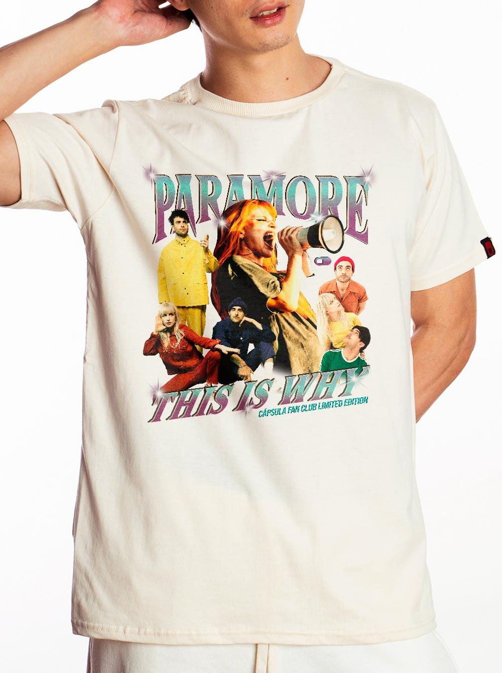 Camiseta Paramore Fan Club - Cápsula Shop