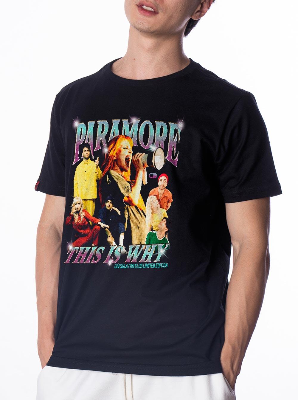 Camiseta Paramore Fan Club - Cápsula Shop