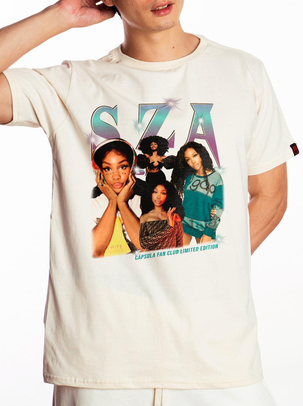 Camiseta SZA Fan Club - Cápsula Shop