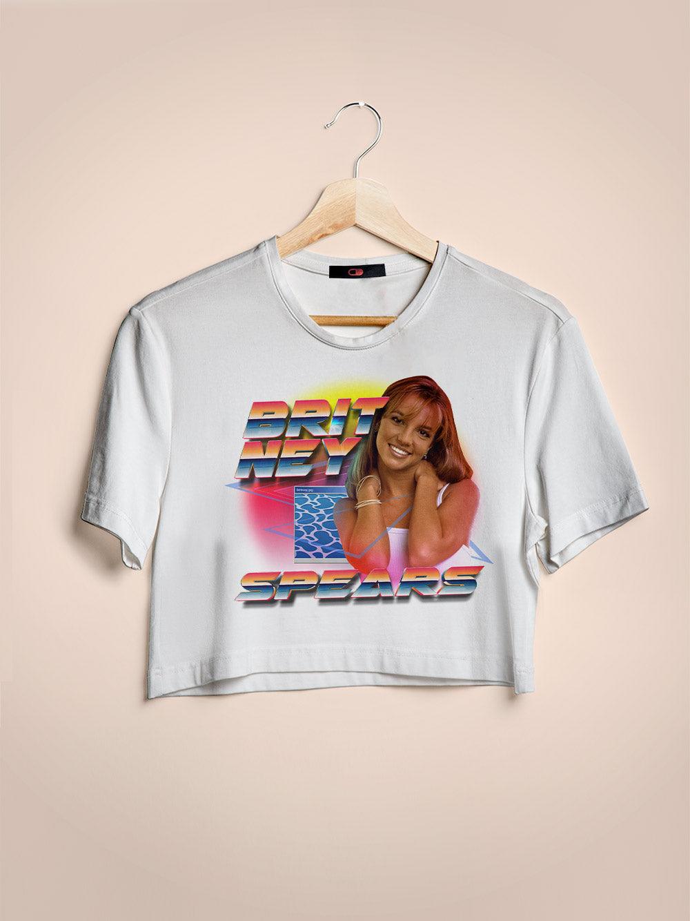 Cropped Britney Spears Rebobina - Cápsula Shop