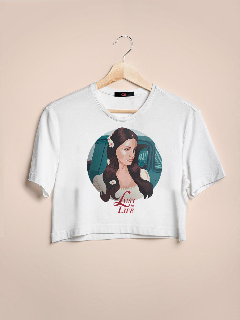 Cropped Lana Del Rey Lust Life - Cápsula Shop