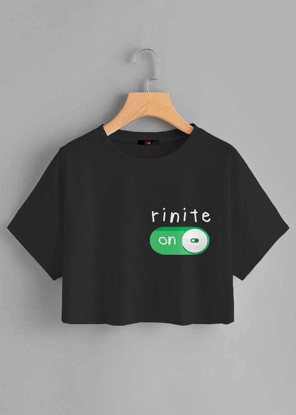 Cropped Rinite ON - Cápsula Shop