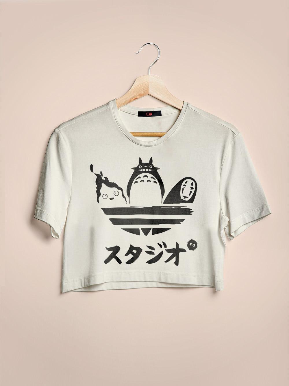 Cropped Studio Ghibli Adidas - Cápsula Shop