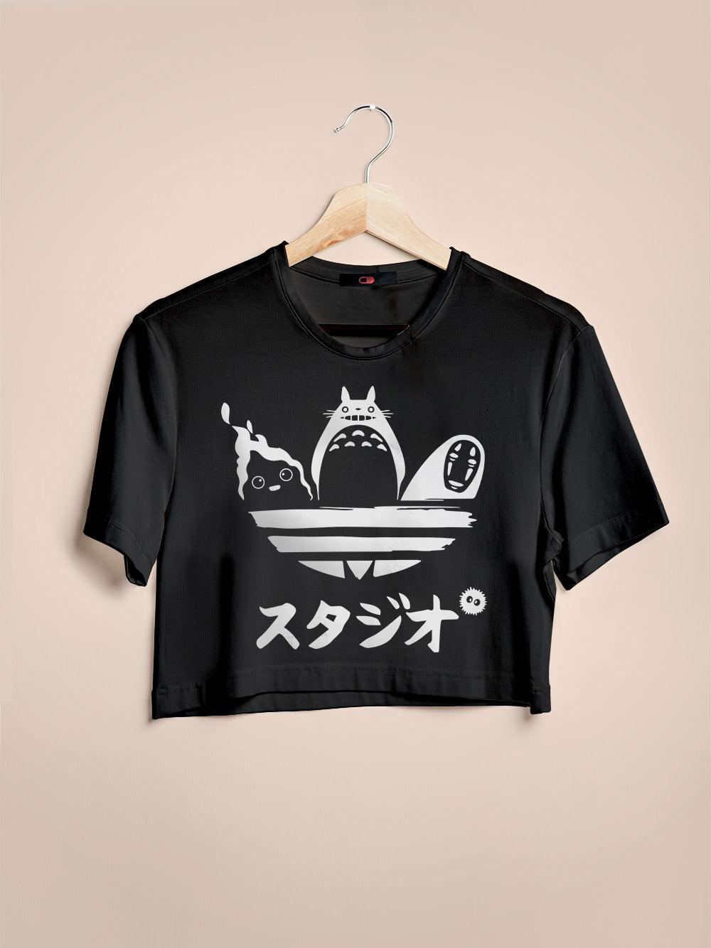 Cropped Studio Ghibli Adidas - Cápsula Shop