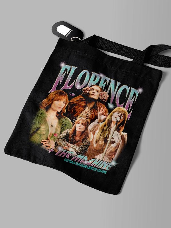 Ecobag Preta Florence + The Machine Fan Club - Cápsula Shop