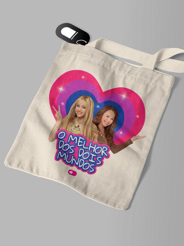 Ecobag O Melhor Dos Dois Mundos Hannah Montana - Cápsula Shop