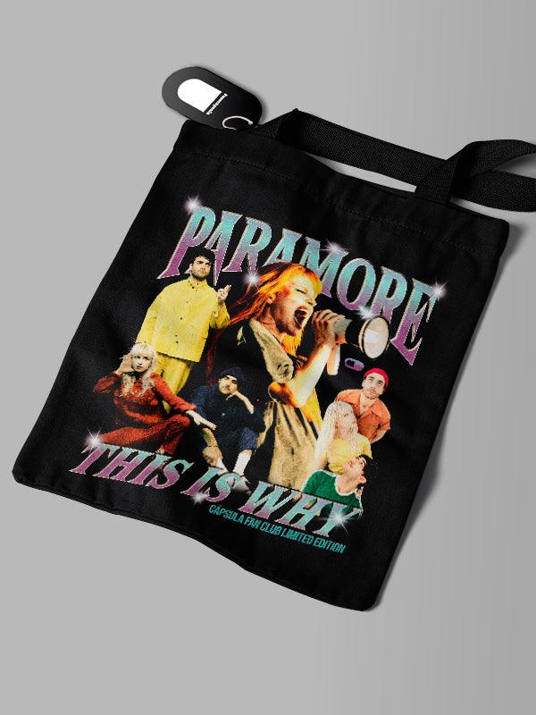 Ecobag Preta Paramore Fan Club - Cápsula Shop