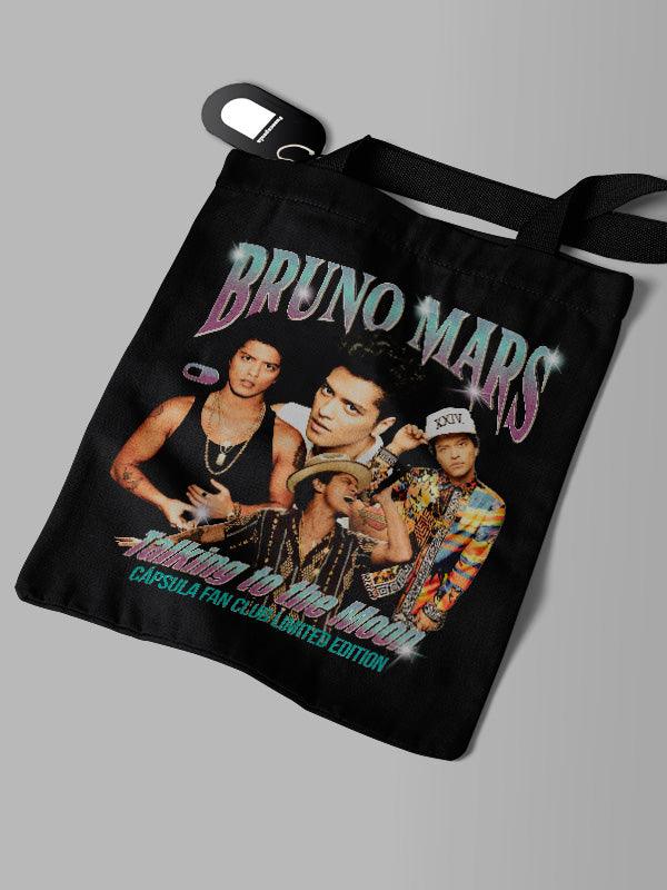 Ecobag Preta Bruno Mars Fan Club - Cápsula Shop