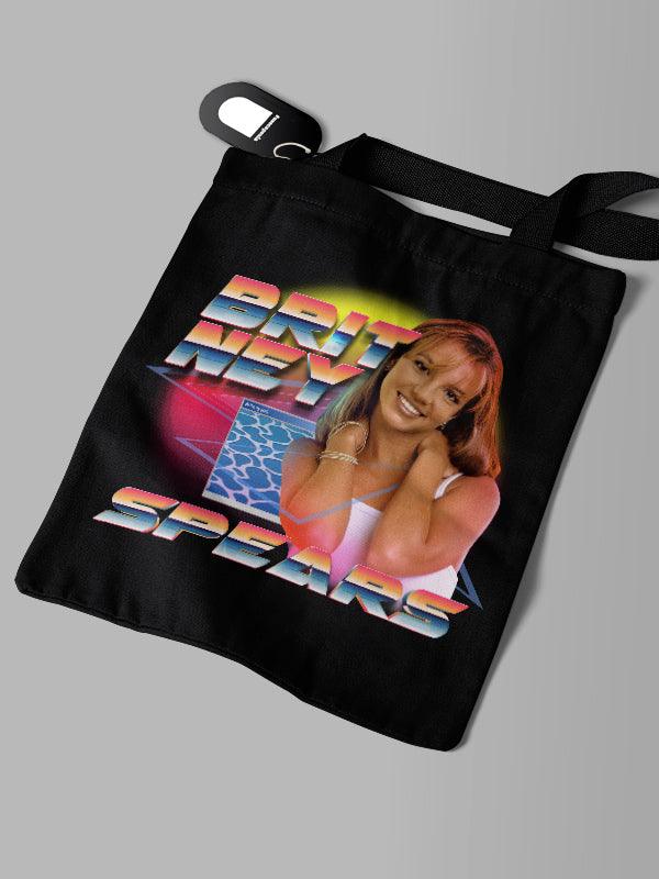 Ecobag Preta Britney Spears Rebobina - Cápsula Shop