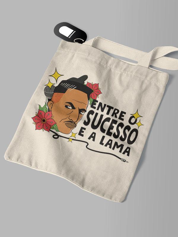 Ecobag Racionais Negro Drama Joga Pedra na Geni - Cápsula Shop