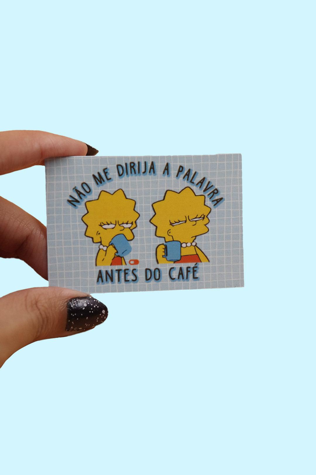 Ímã de Geladeira Lisa Café - Cápsula Shop